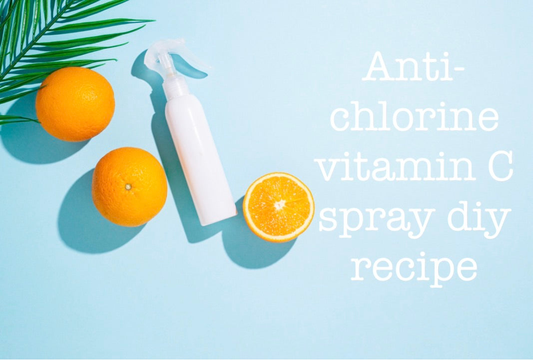 Anti-chlorine vitamin C spray DIY