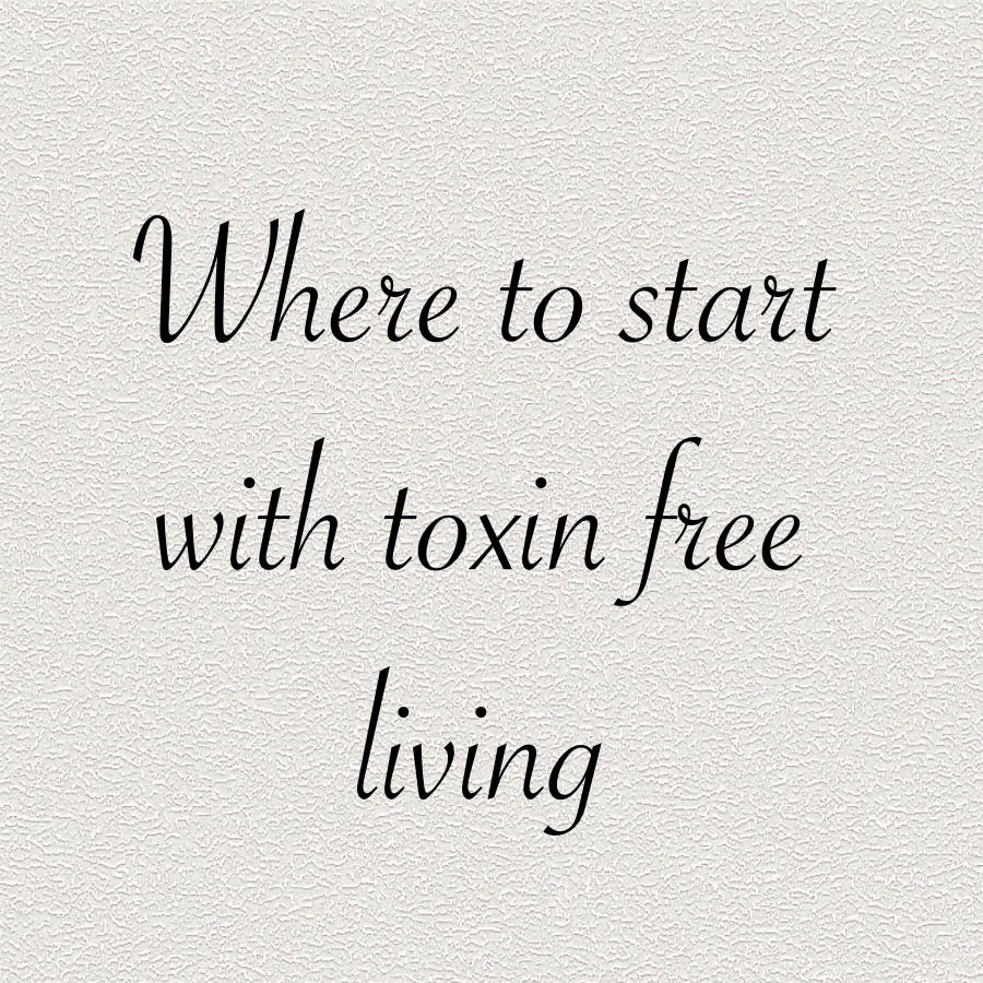 Toxin-Free Living; where do you start?