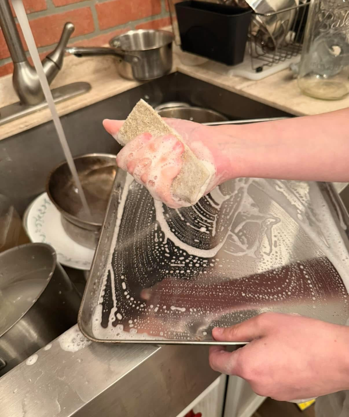 Liquid dish soap concentrate