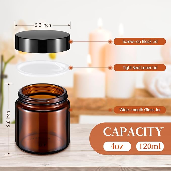 4oz Glass Jars