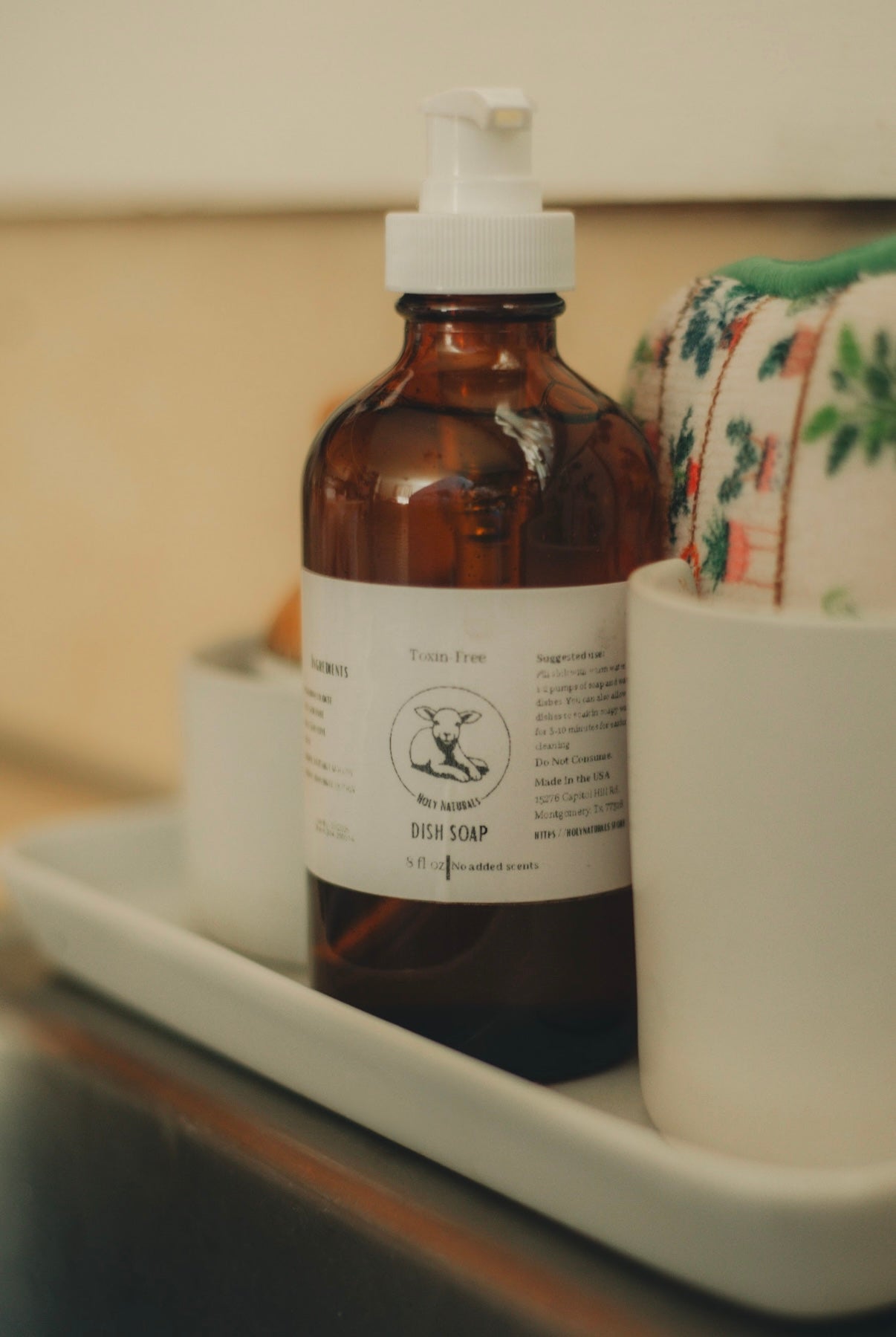 Liquid dish soap concentrate