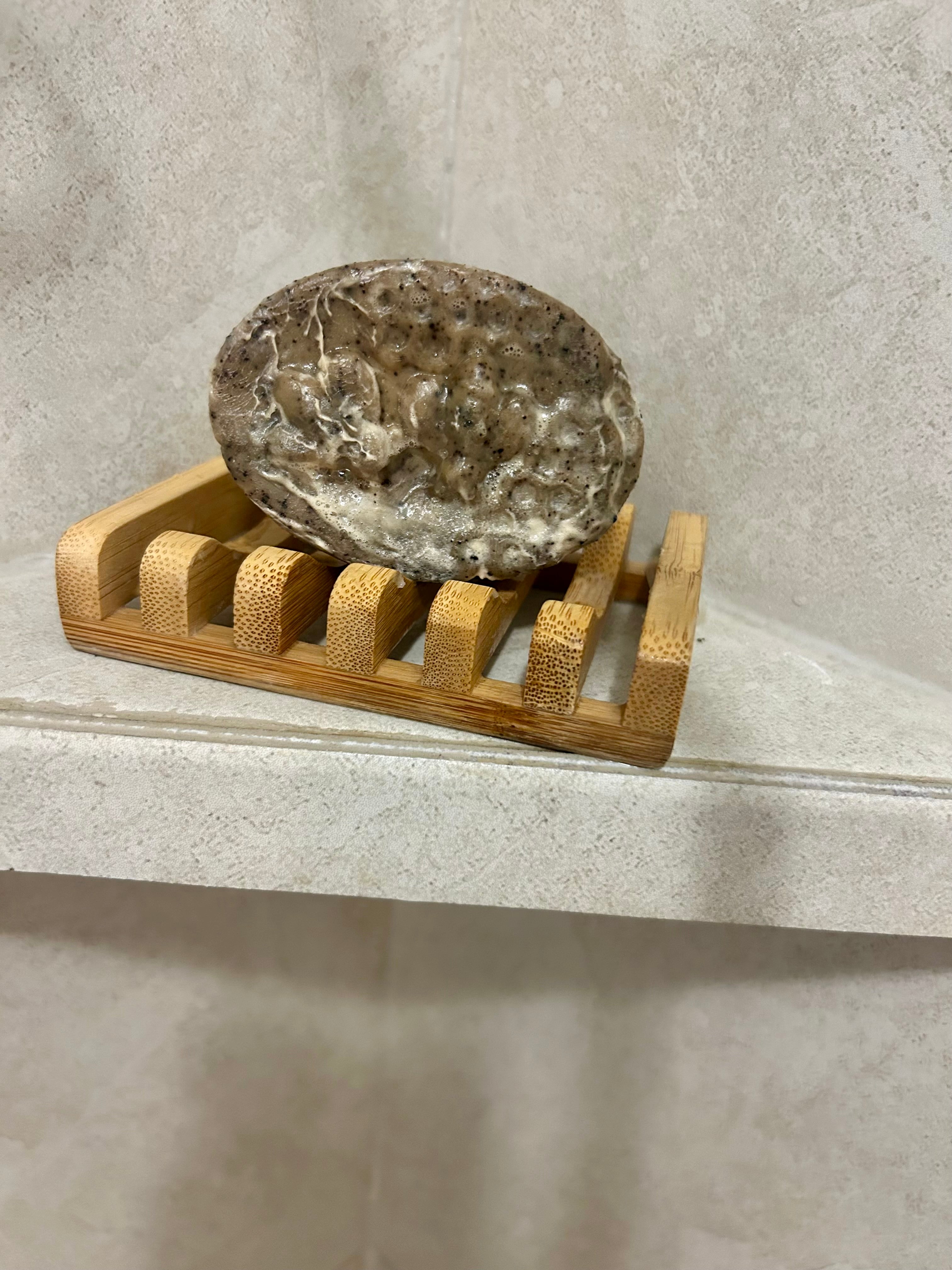 Exfoliating Coffee Tallow Soap