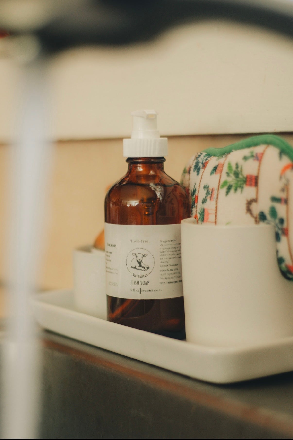 Liquid dish soap concentrate