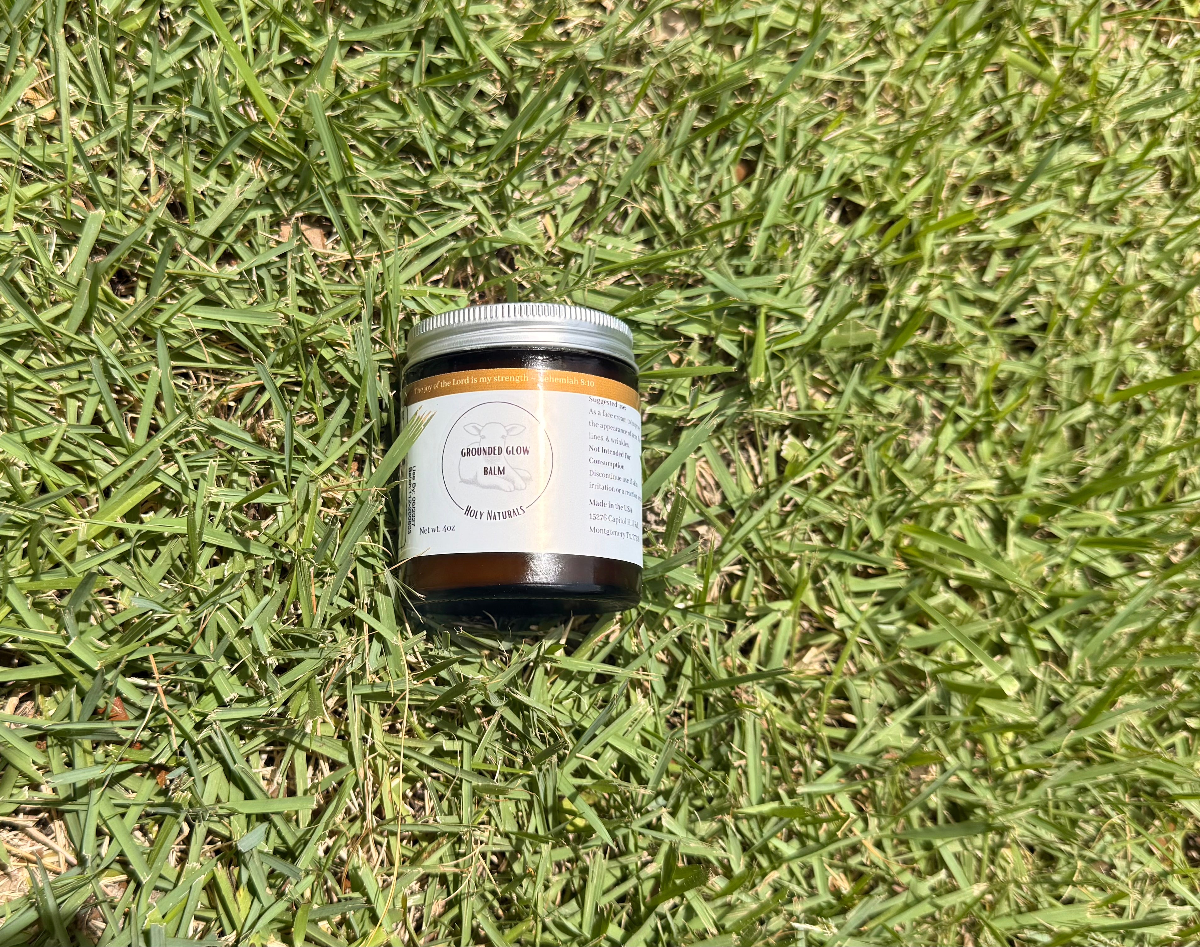 Grounded glow tallow balm