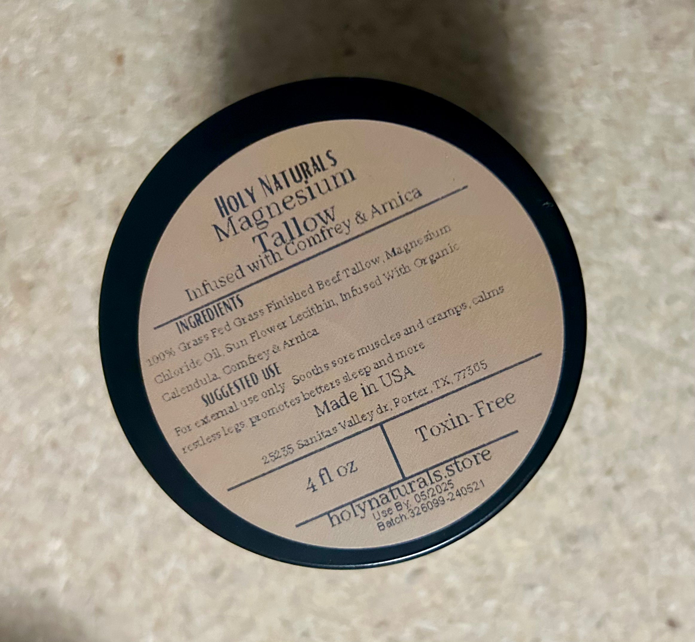 Comfrey & arnica butter