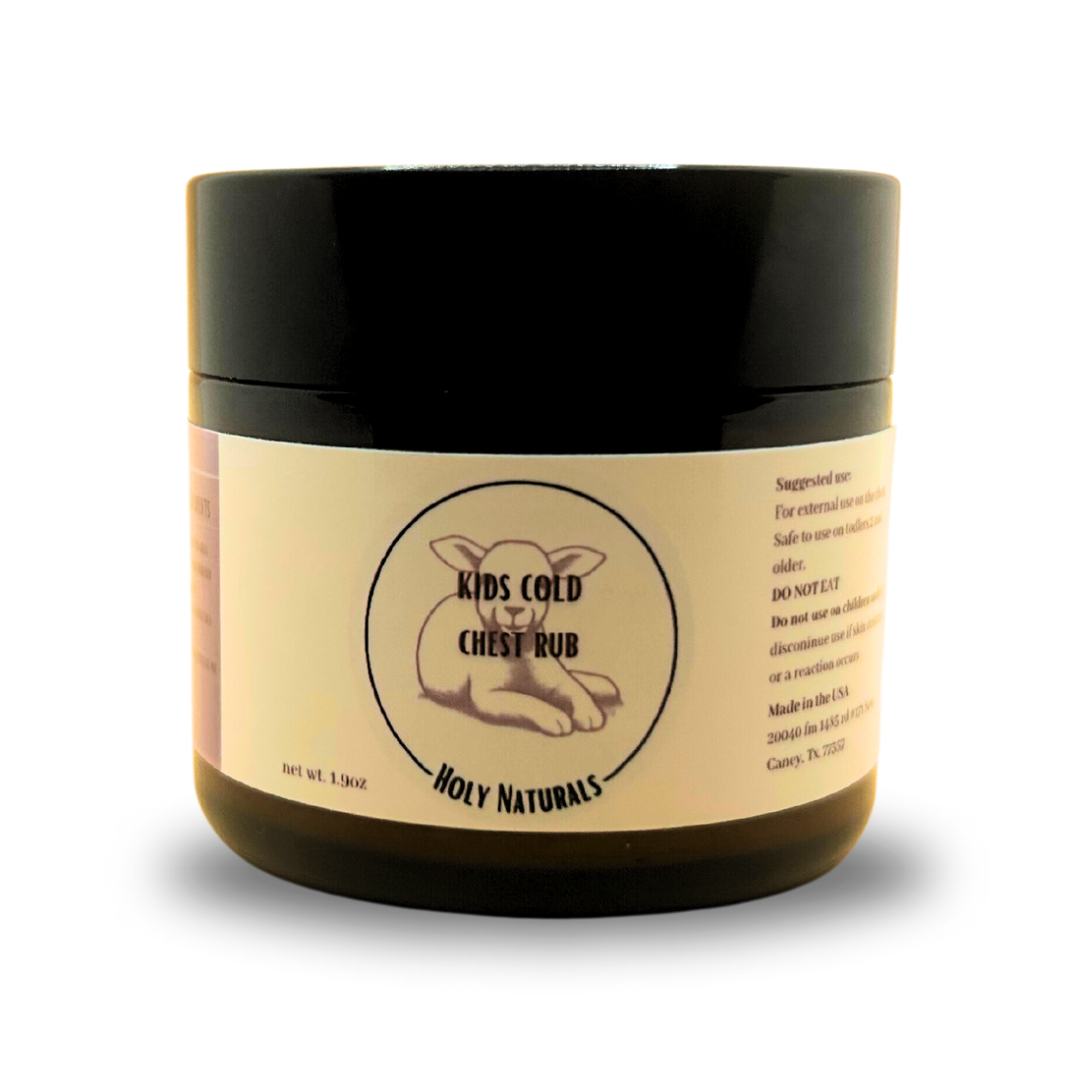 Kids Cold Chest Rub