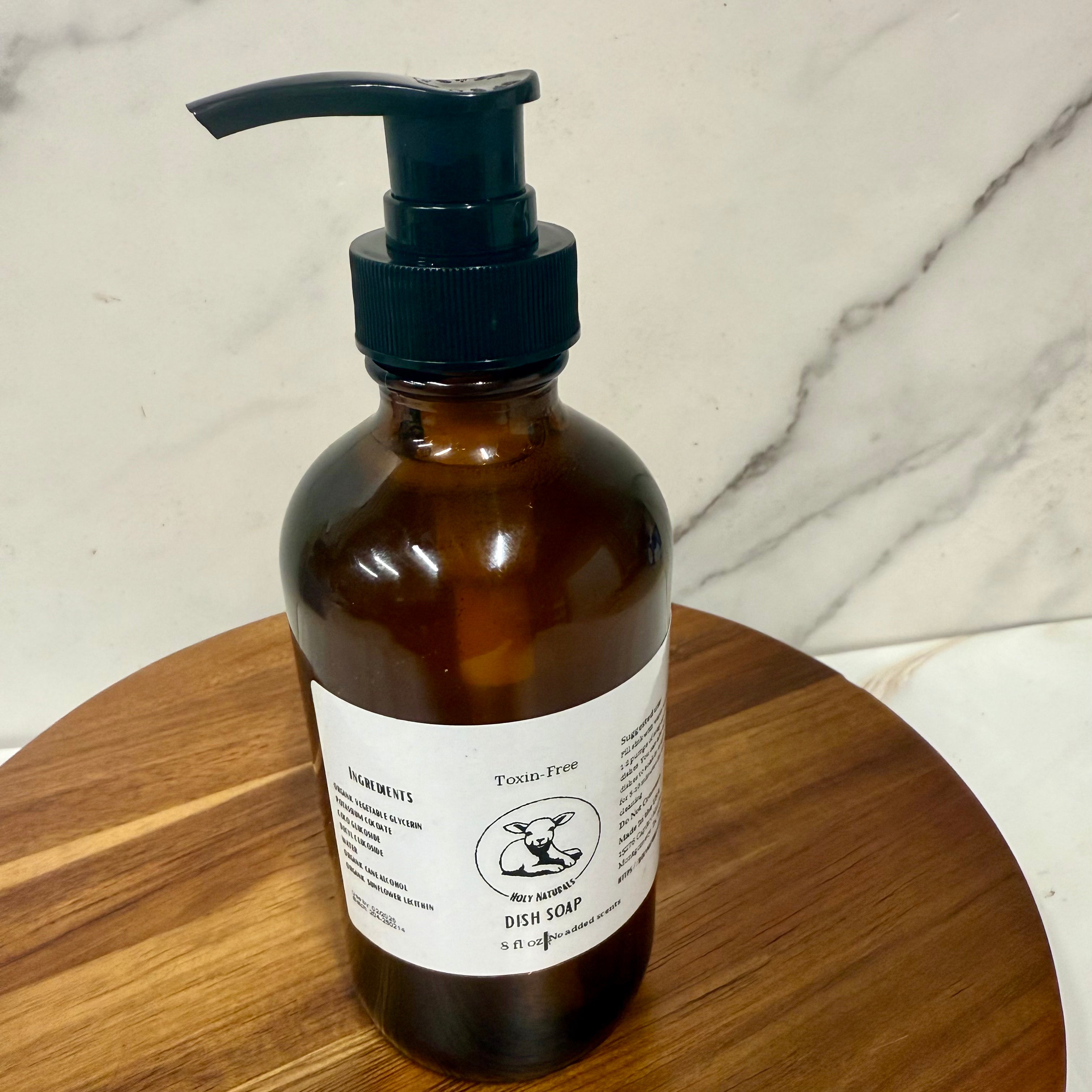 Liquid dish soap concentrate